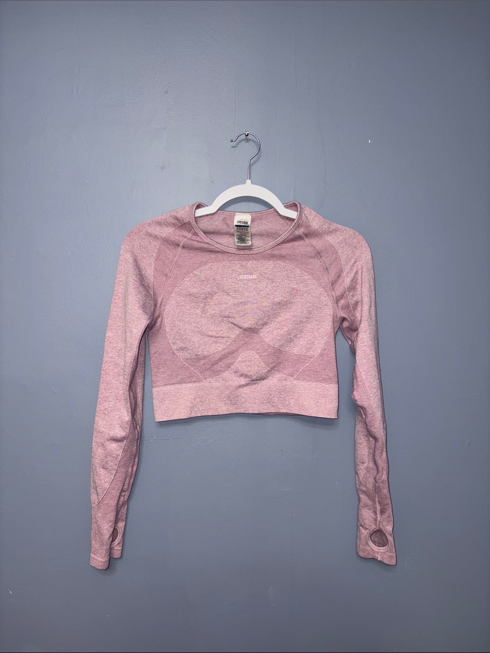 Gymshark | Pink Keyhole Back Longsleeve
